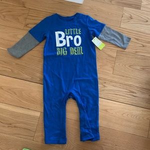 BNWT Little Bro Onesie